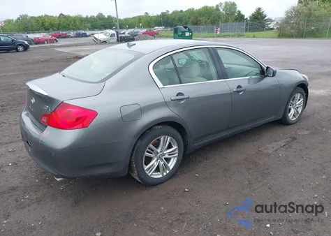 2013 Infiniti G37X z USA, uszkodzony, nr VIN JN1CV6AR8DM770544